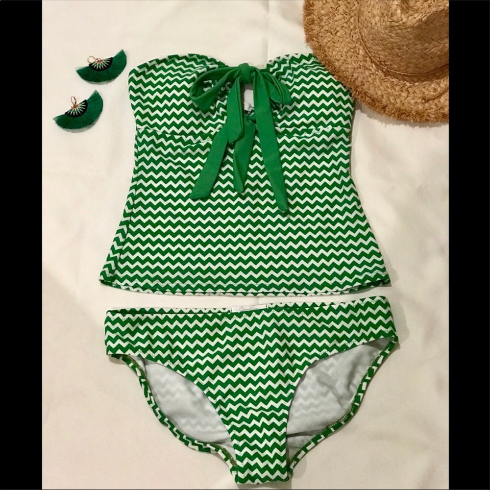 Chevron tankini